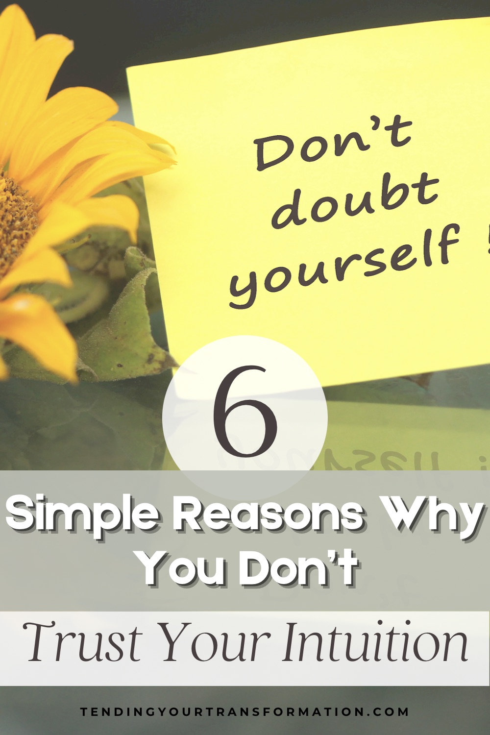 6 Simple Reasons Why You Don't Trust Your Intuition - Tending Your ...